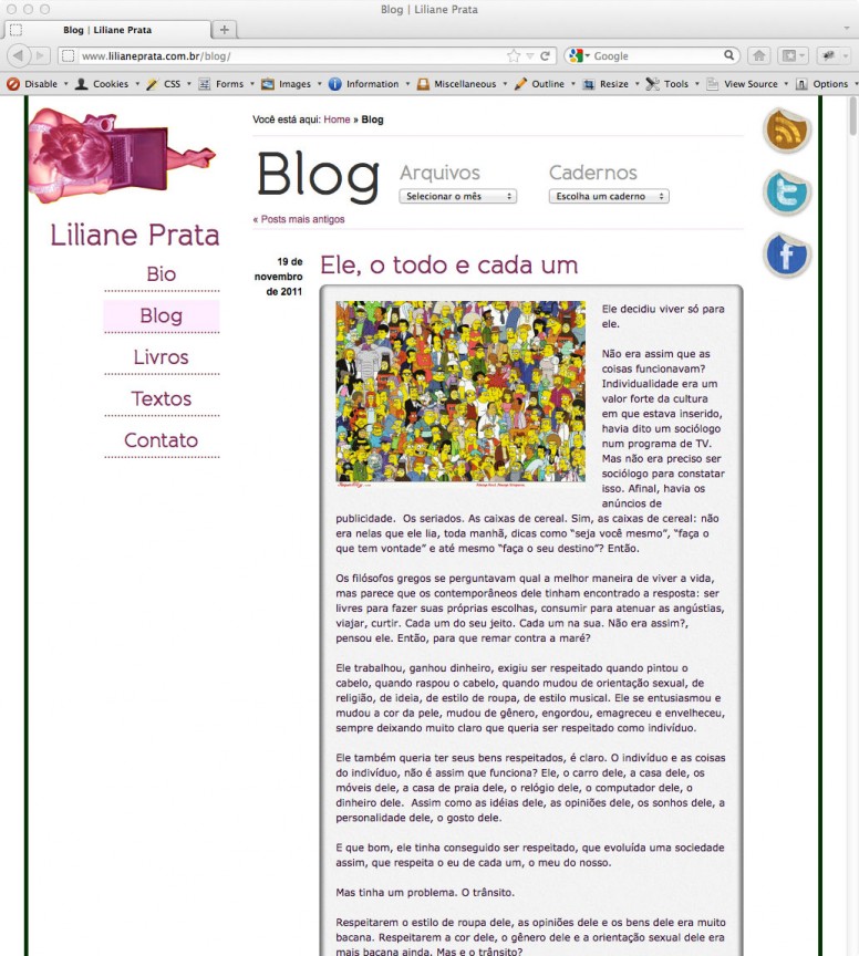 Liliane Prata - Blog Liliane Prata - Blog